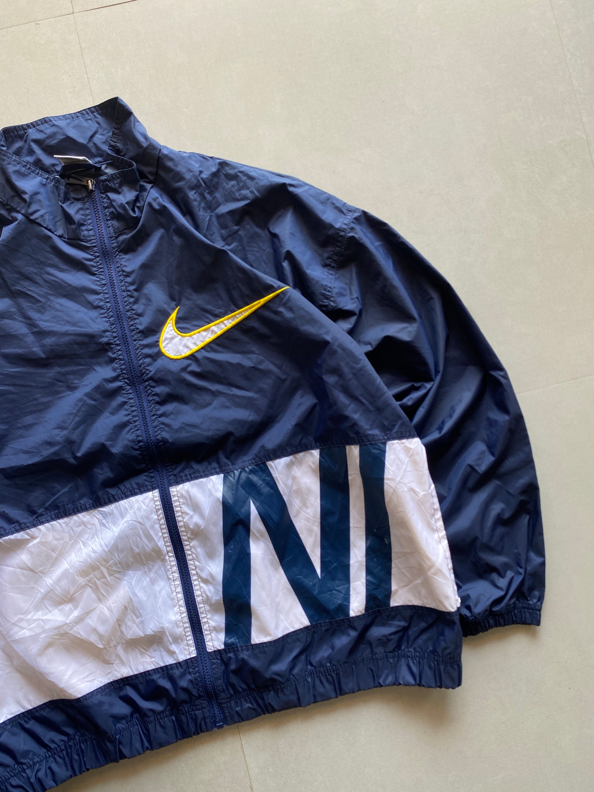 90s NIKE SPELL OUT JACKET - XL
