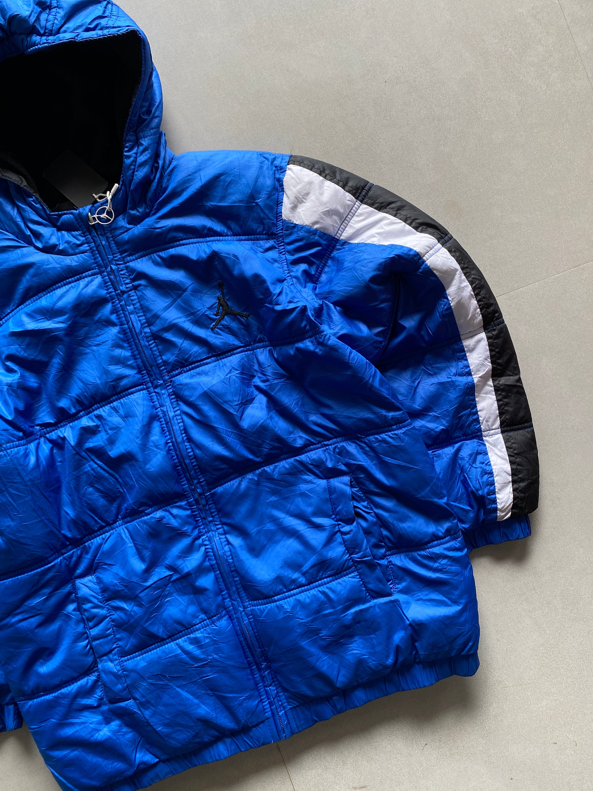 JORDAN HOODED PUFFER JACKET - S