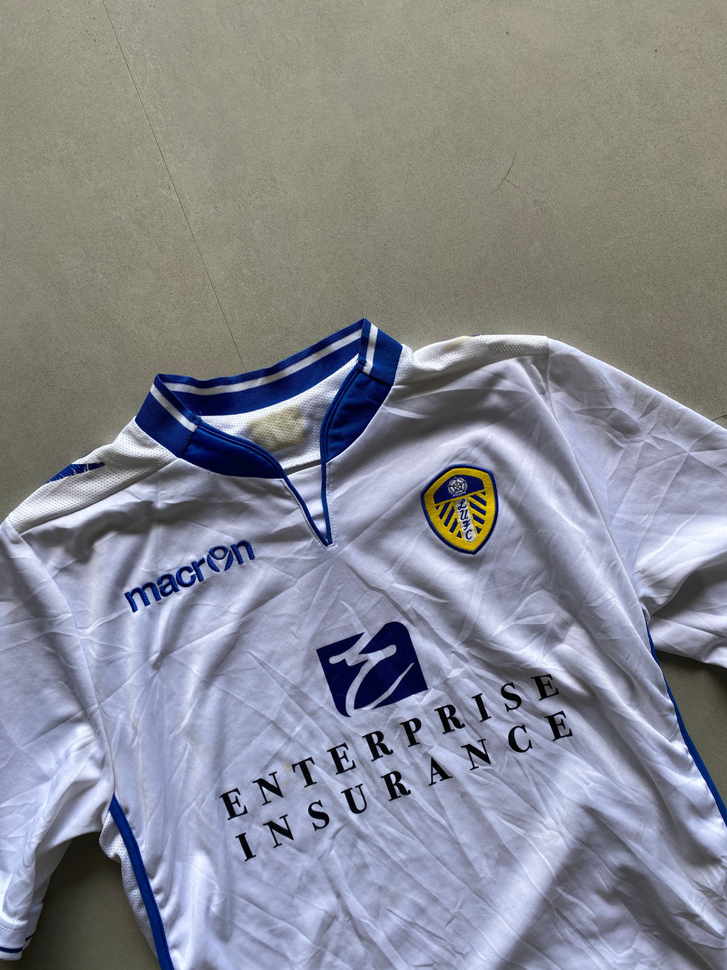 2012 MACRON LEEDS UNITED JERSEY - M