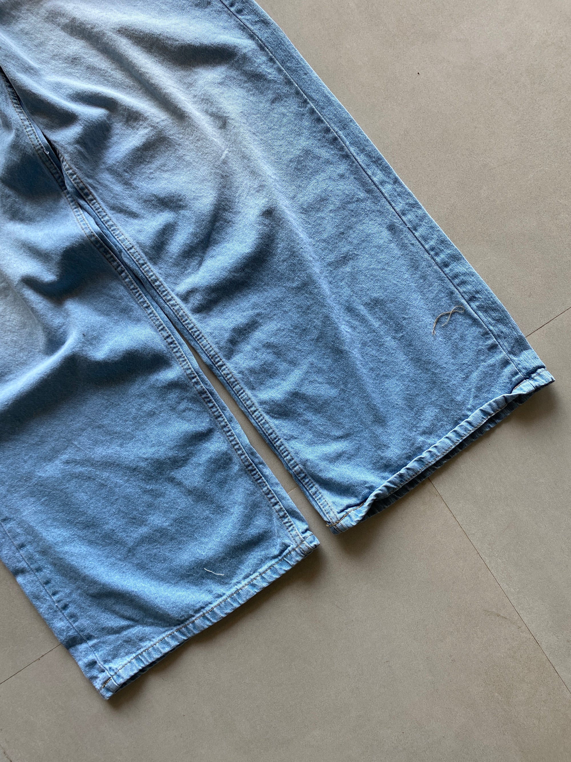 B27 BAGGY WIDE LEG DENIM - S