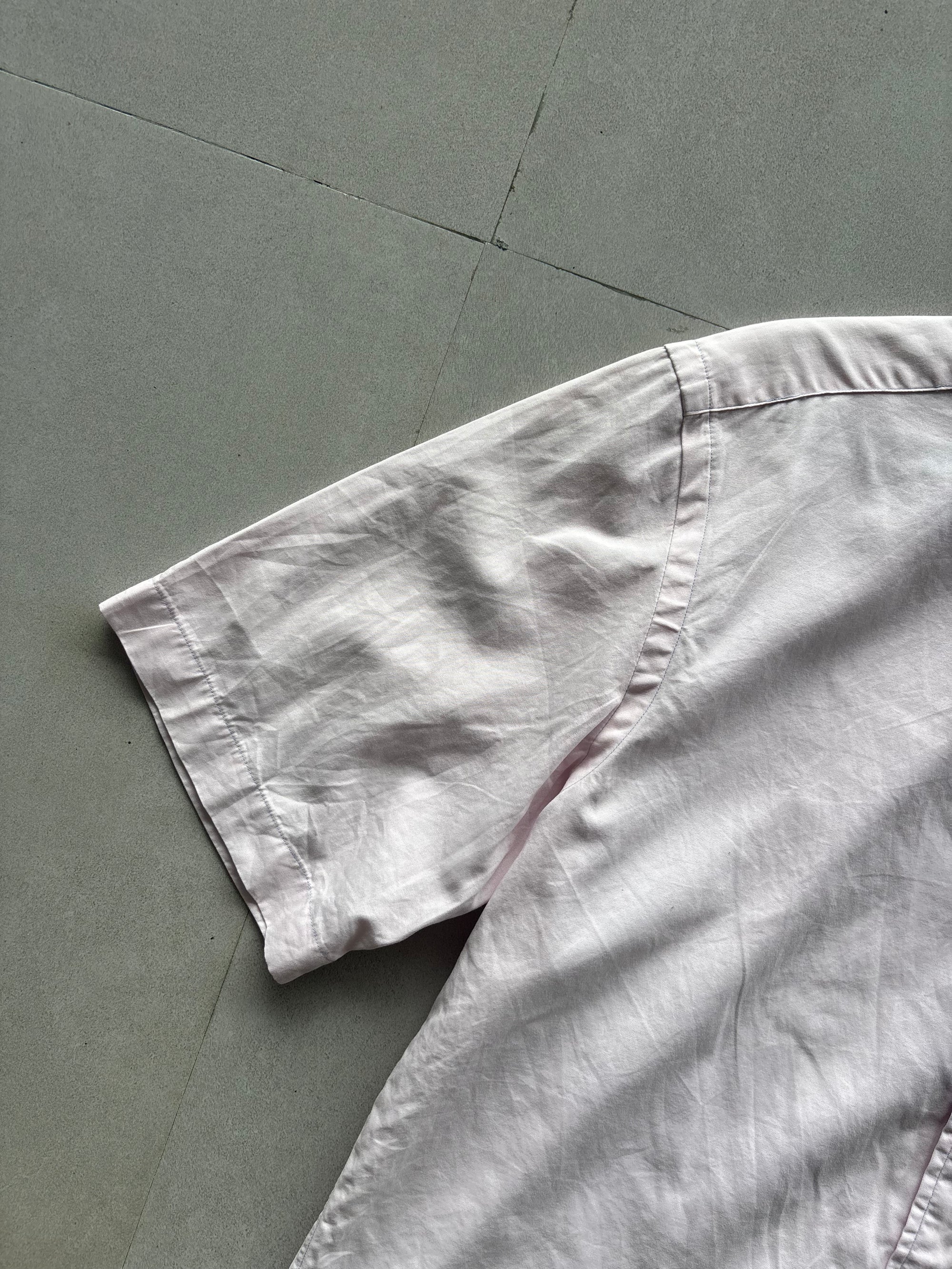 RALPH LAUREN PINK HALF SLEEVE - M
