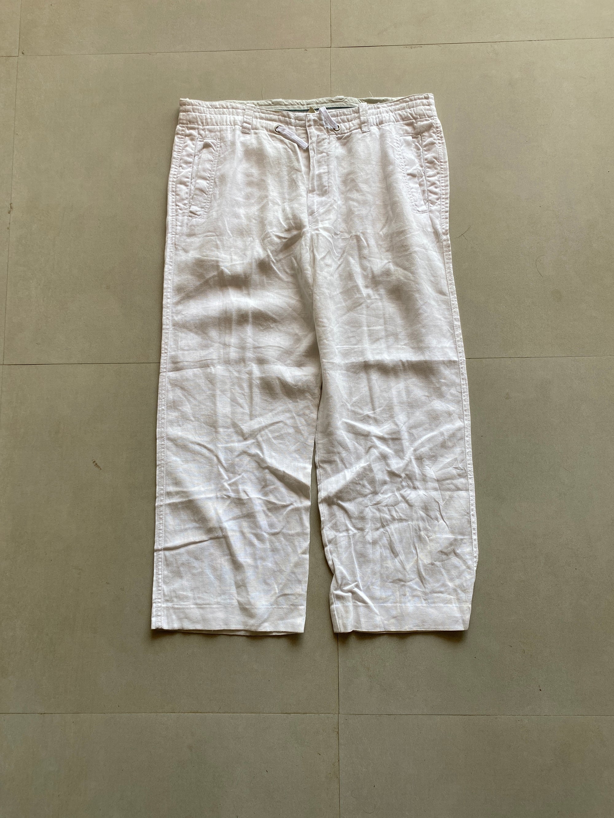 BAGGY LINEN PANT - XL