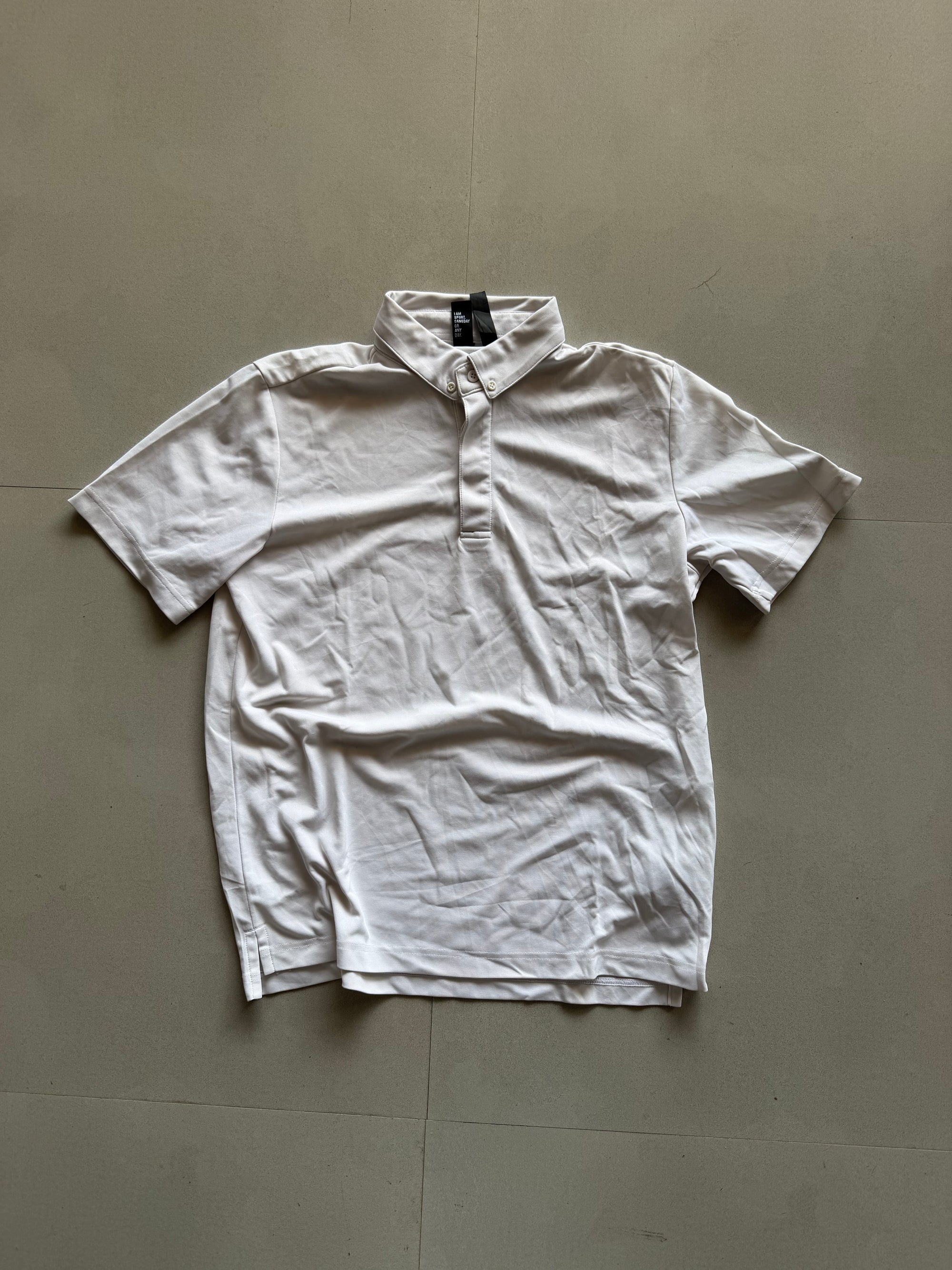 ADIDAS DRI FIT POLO TEE - S