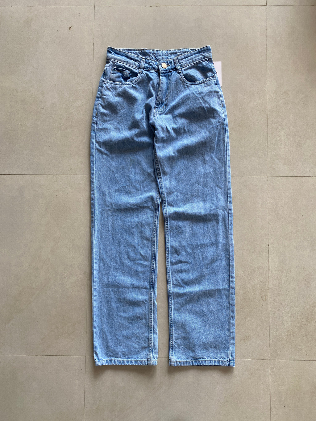 STRIGHT FIT DENIM - XS