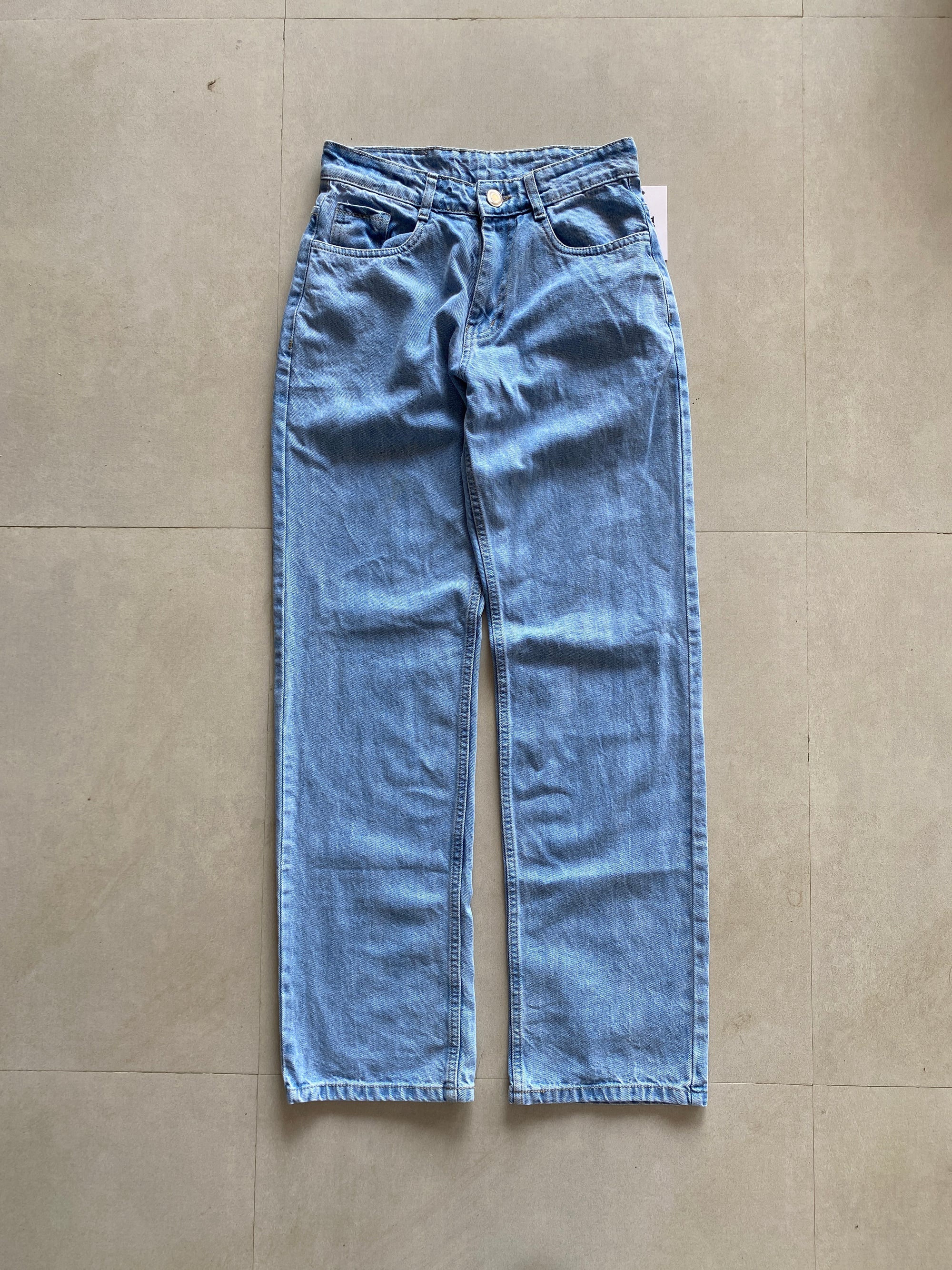 STRIGHT FIT DENIM - XS