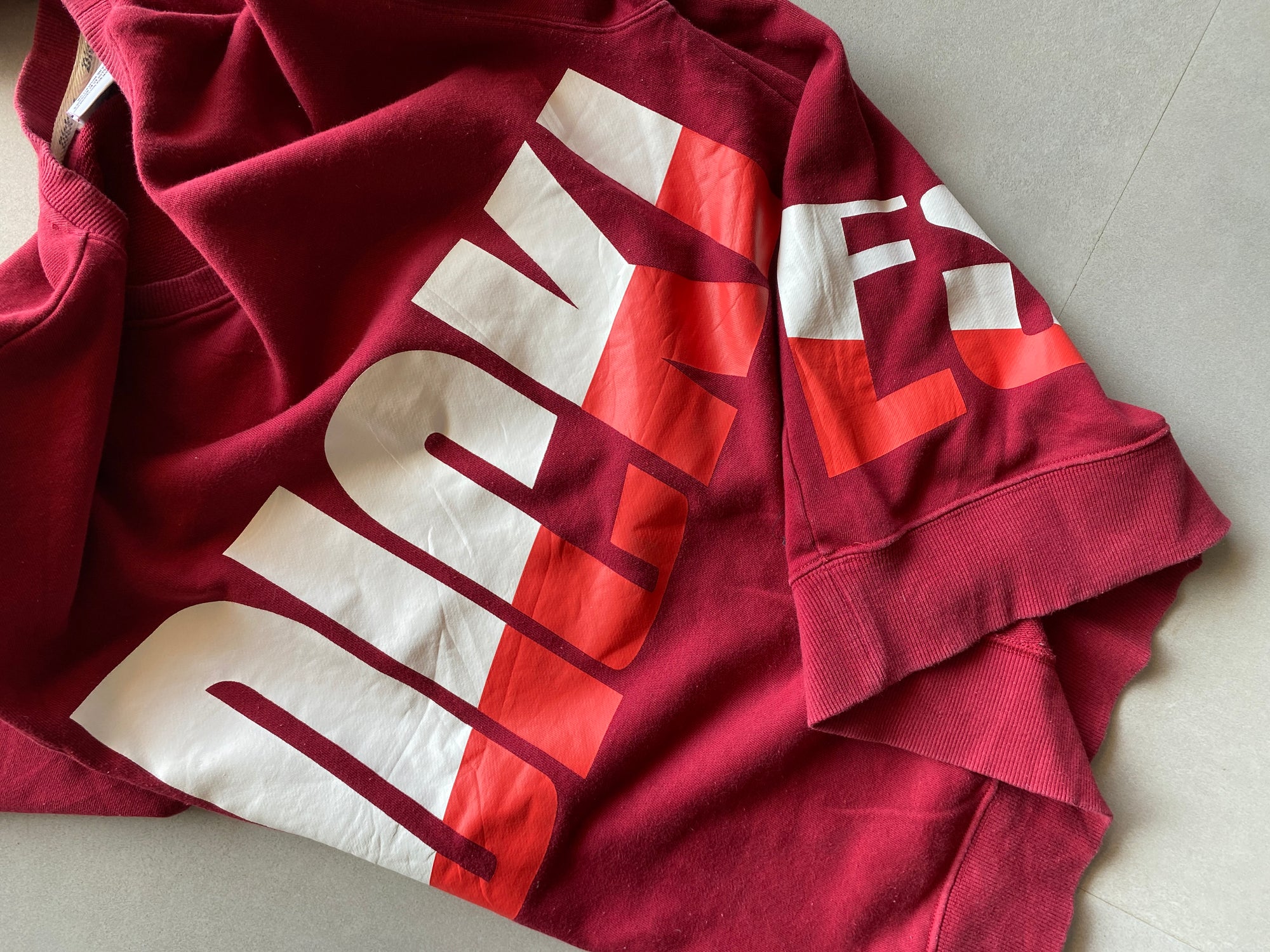 VINTAGE DICKIES SPELL OUT HOODIE - M