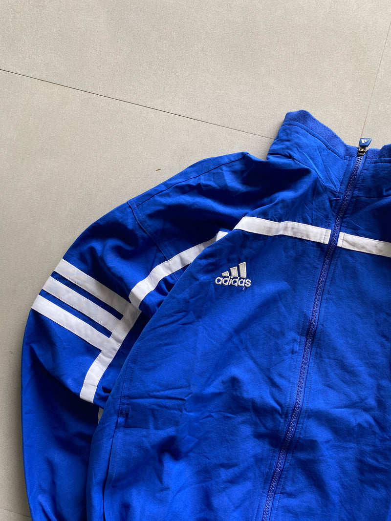 VINTAGE ADIDAS STRIPED JACKET - XL