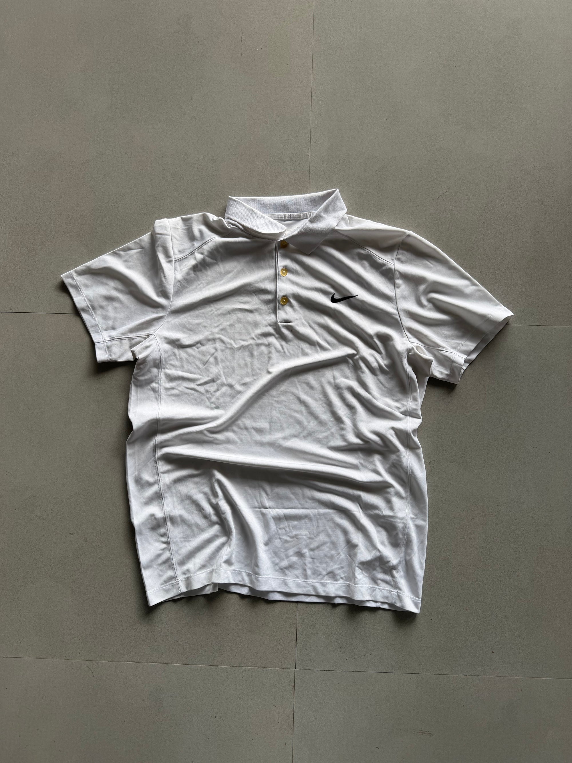 NIKE DRI - FIT POLO TEE - M