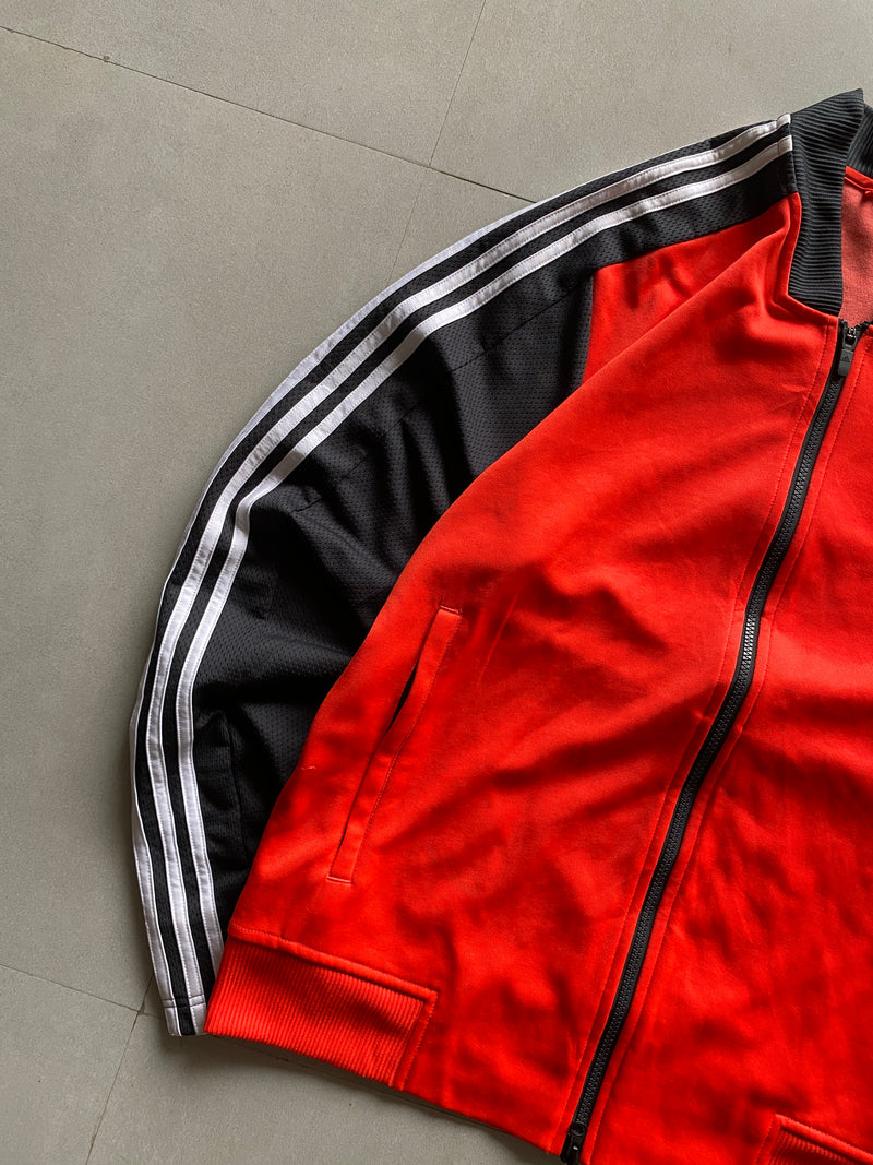 ADIDAS STRIPED JACKET - L
