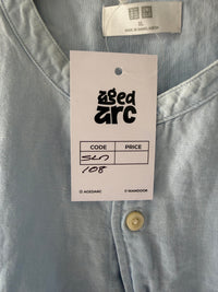 UNIQLO LINEN SHIRT SLN108 - L
