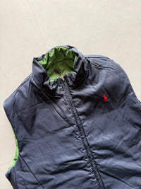 RALPH LAUREN REVERSIBLE PUFFER VEST - M