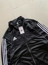 VINTAGE ADIDAS STRIPED JACKET - XXL