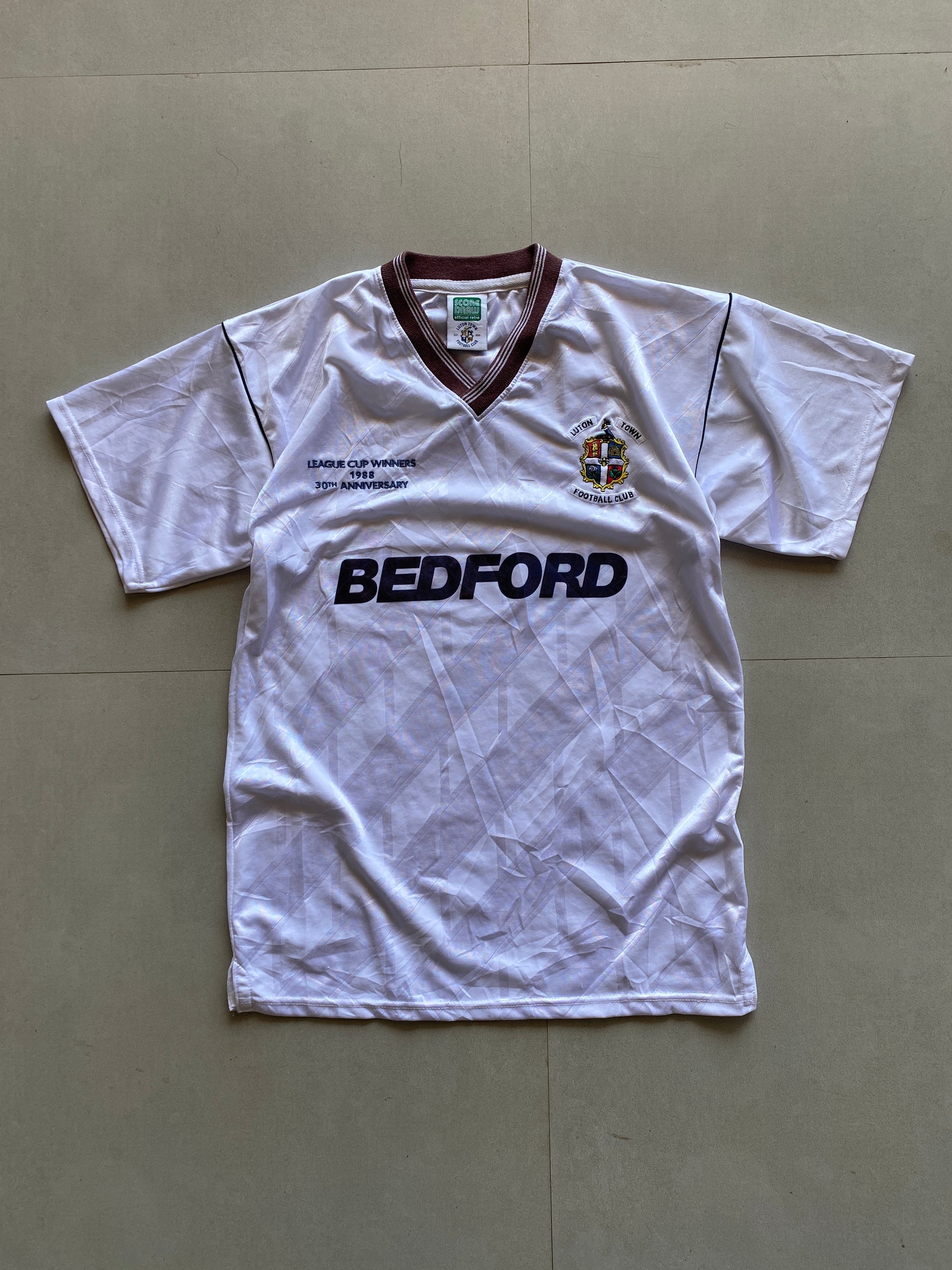 SCORE DRAW LUTON TOWN  REPRODUCTION - S