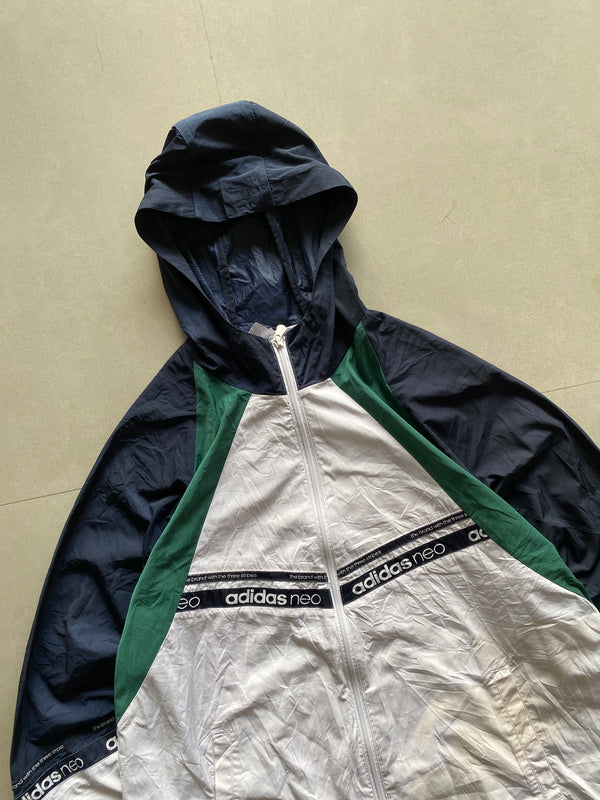 ADIDAS NEO HOODED JACKET - XL