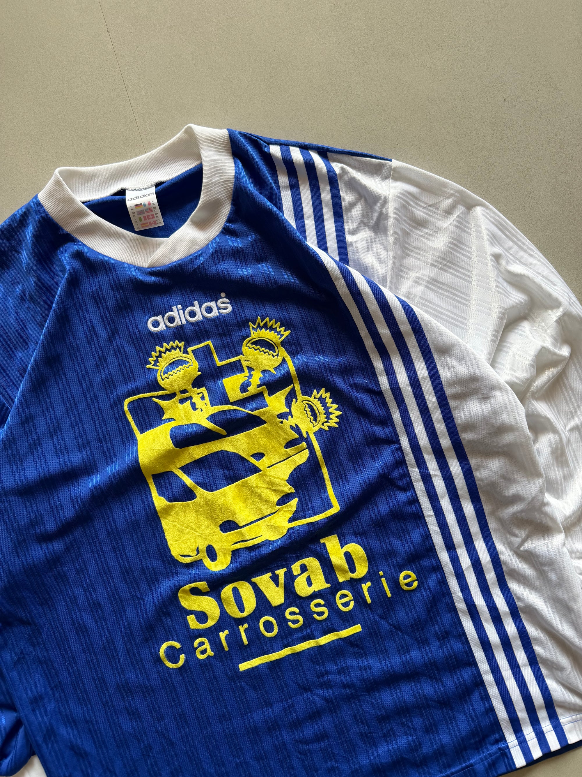 90S ADIDAS TEMPLATE JERSEY - L