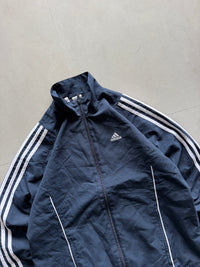 VINTAGE ADIDAS STRIPED JACKET - M