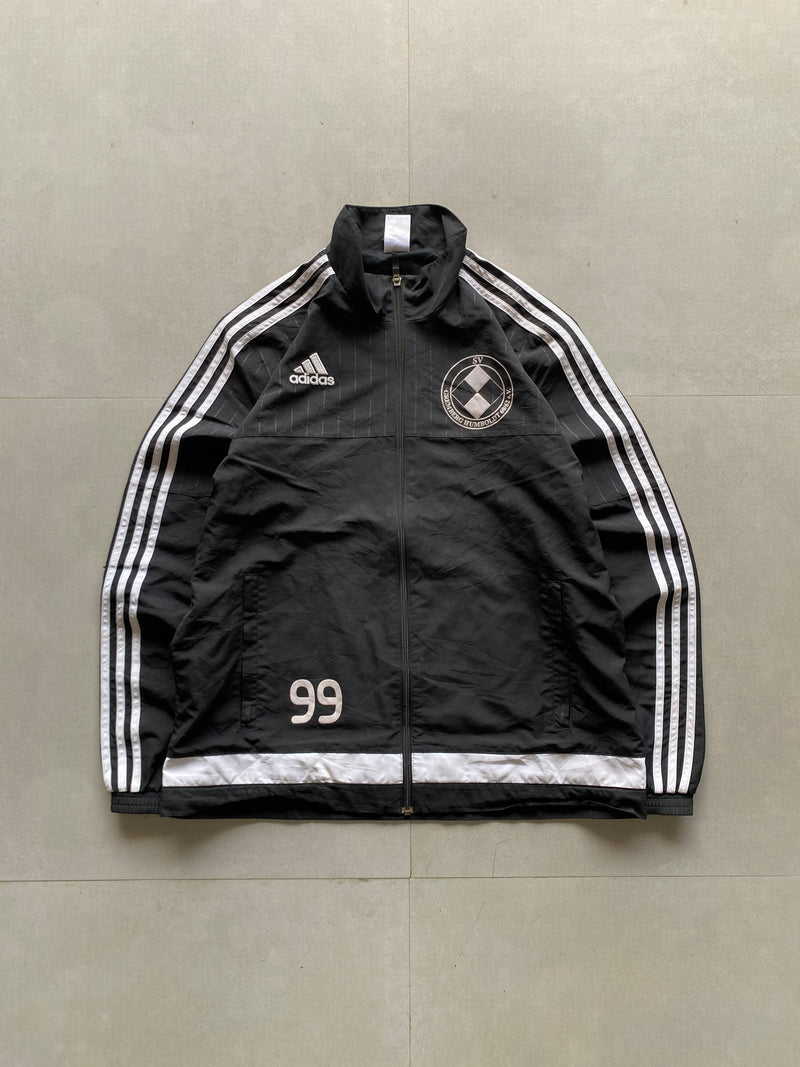 VINTAGE ADIDAS STRIPED JACKET - L