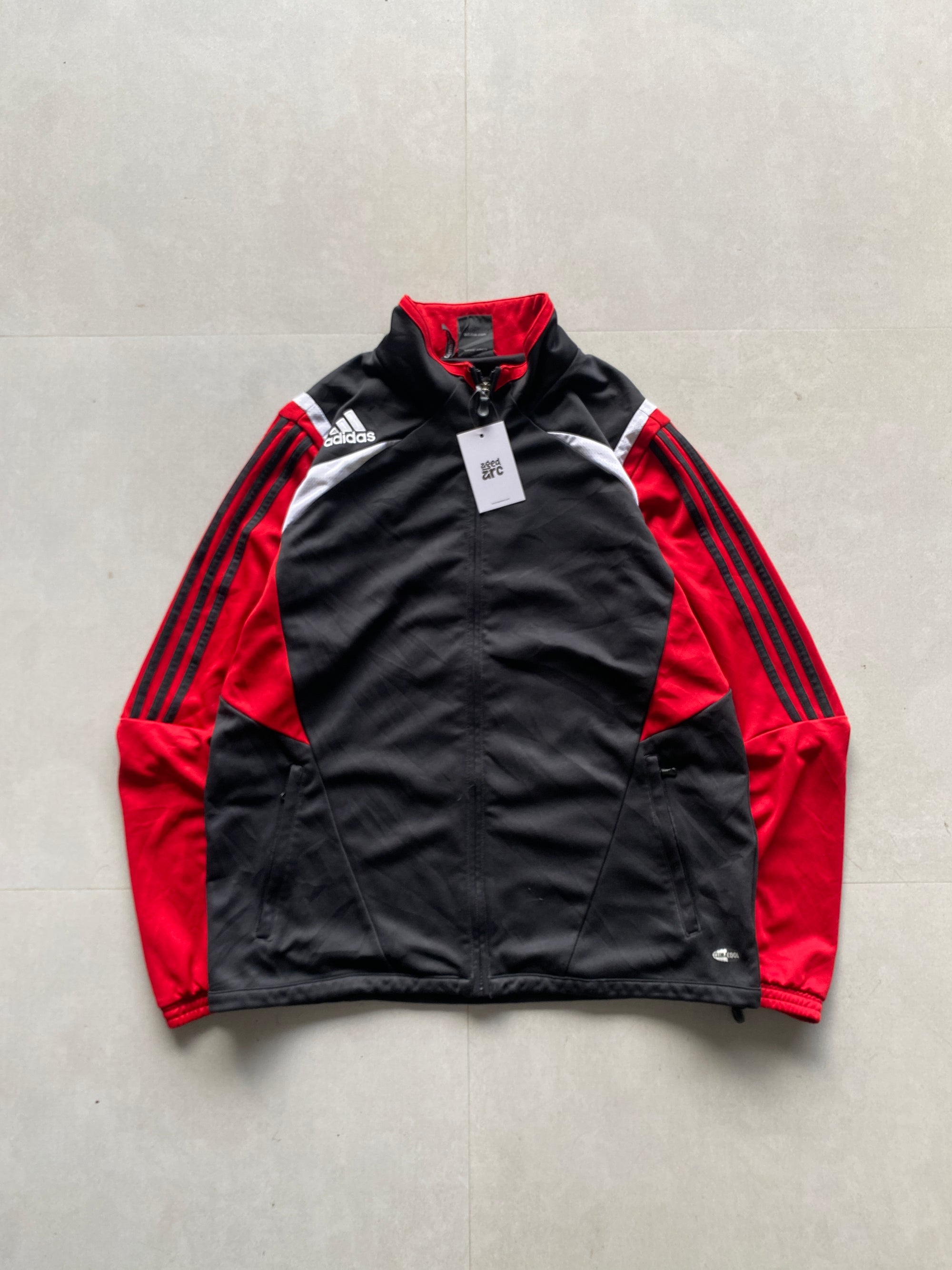 ADIDAS STRIPED JACKET - XL