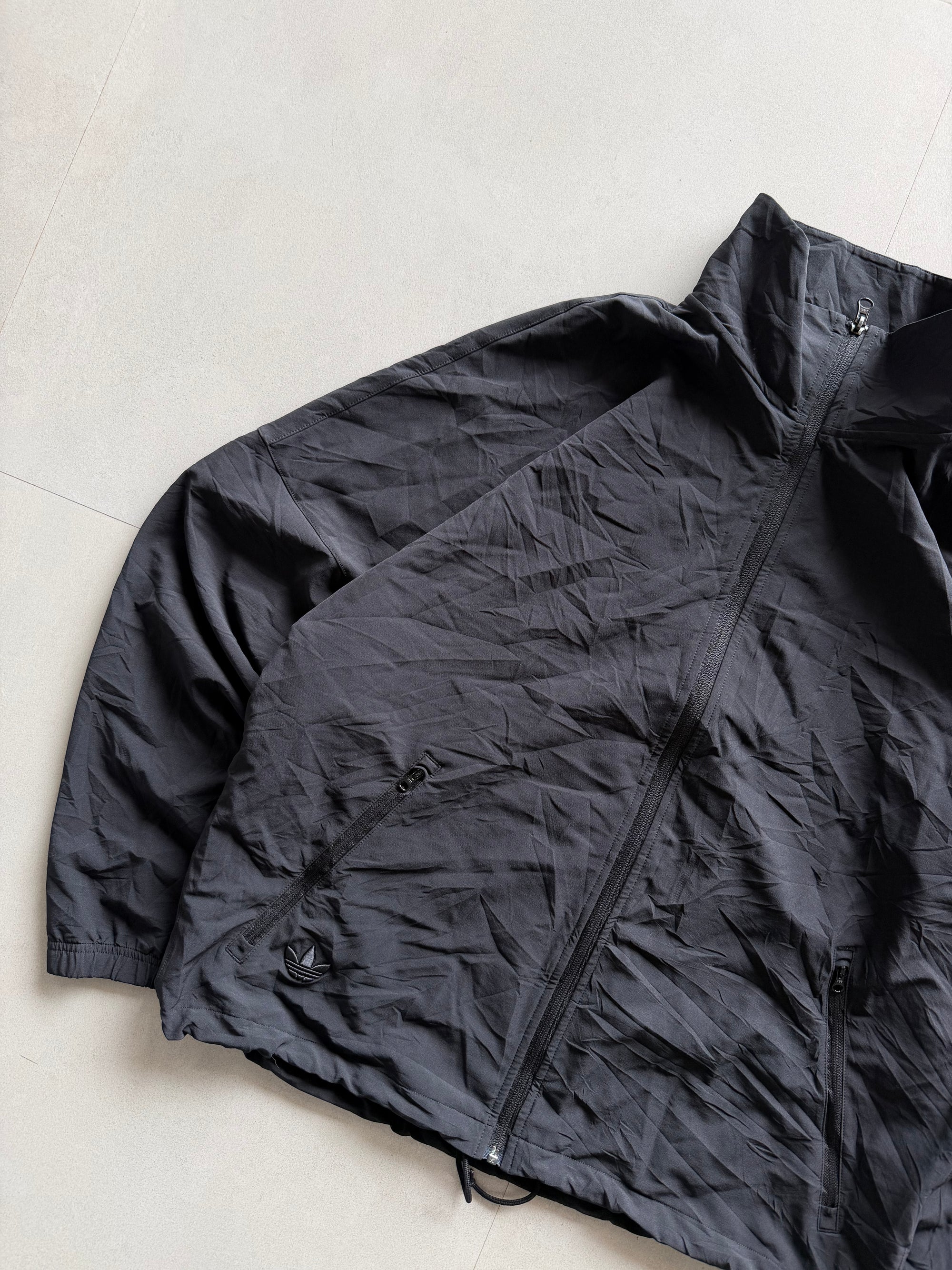 ADIDAS ORGINALS STRIPED JACKET - XL