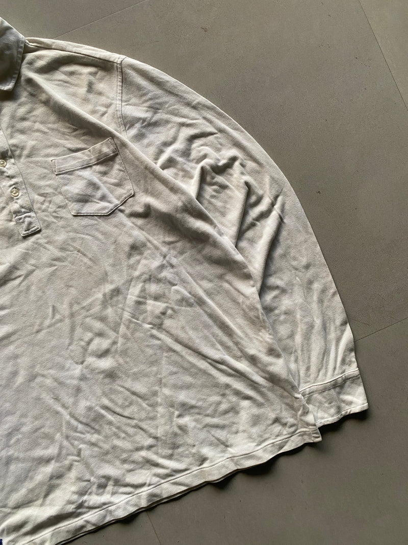 RALPH LAUREN FULL SLEEVE POLO SHIRT - L