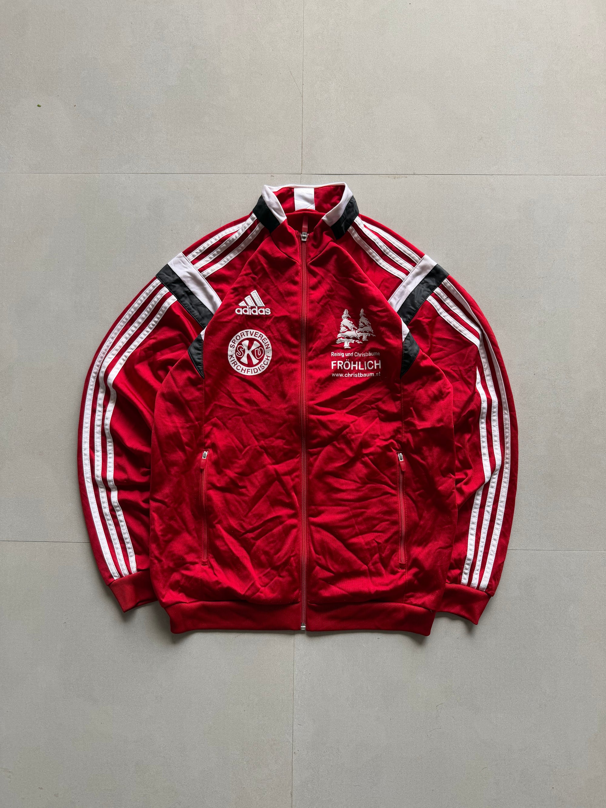 ADIDAS STRIPED JACKET - M