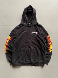 THRASHER MAGAZINE SPELL OUT HOODIE - L
