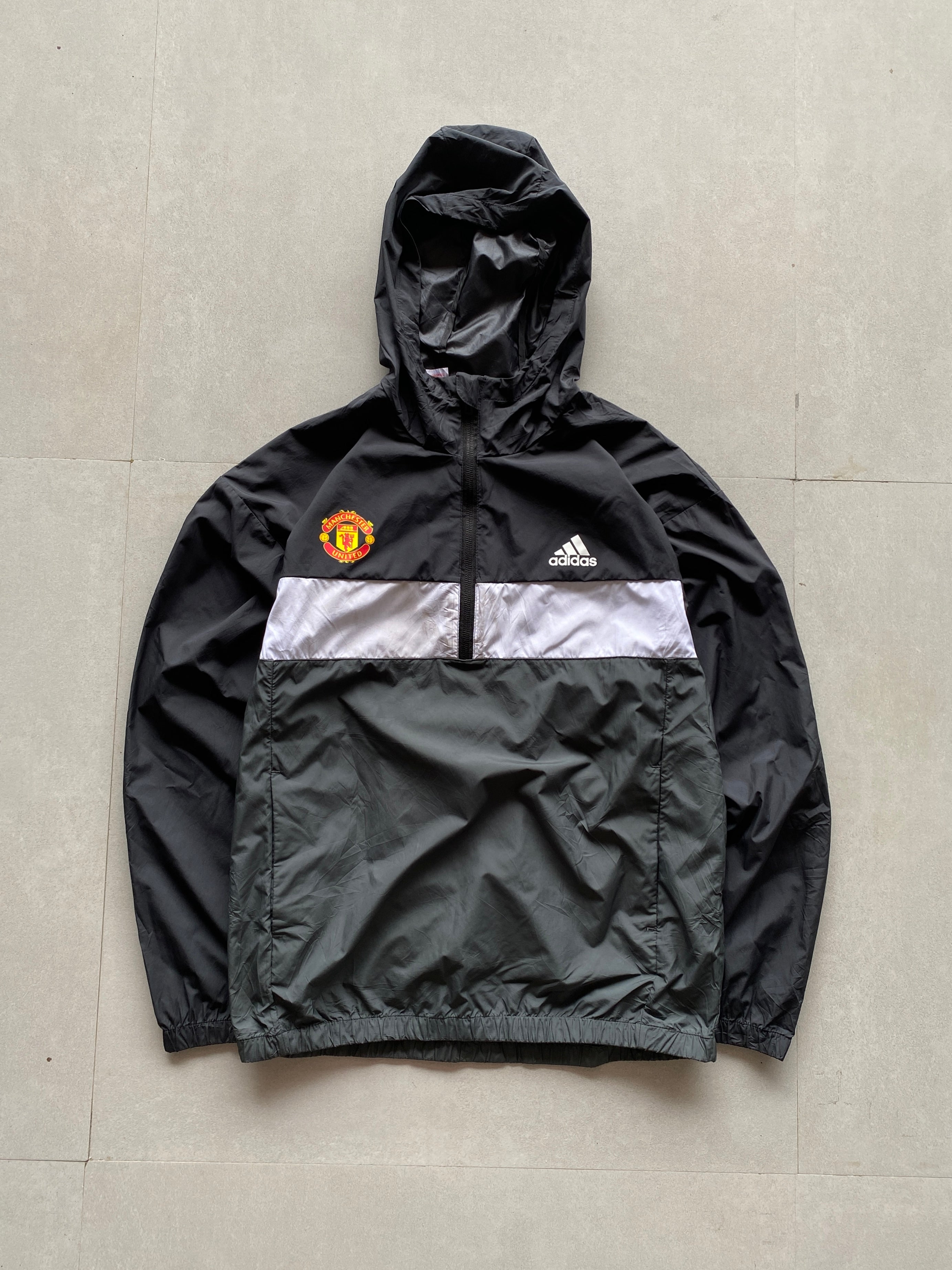 ADIDAS MANCHESTER UNITED QUARTER ZIP JACKET - XS – Aged Arc