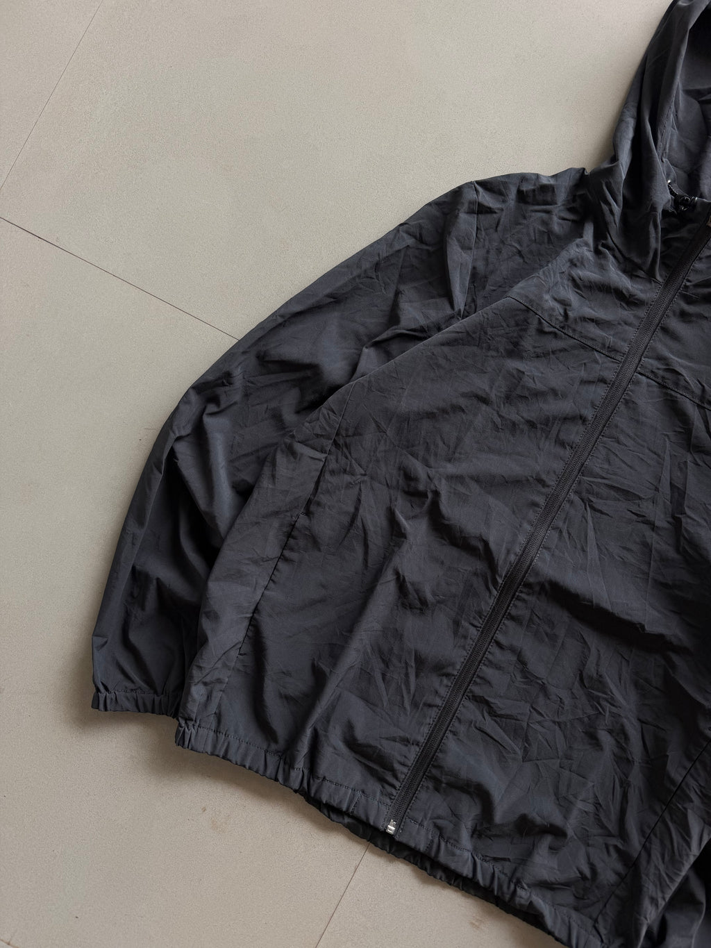 VINTAGE STYLE HOODED JACKET - S