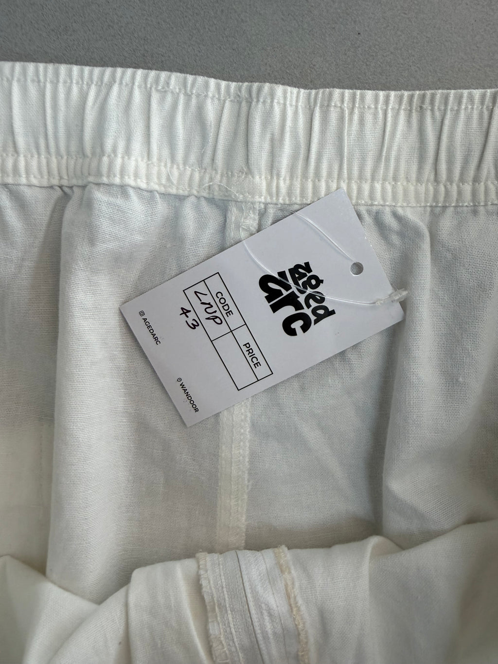 WIDE LEG LINEN PANT LNP43 - L