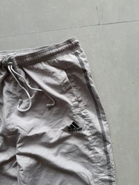 ADIDAS GREY TRACK PANTS - XL