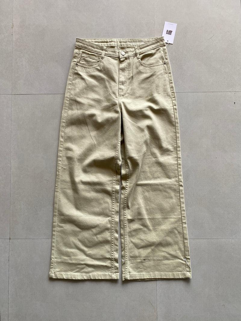 B40 BAGGY WIDE LEG DENIM -S