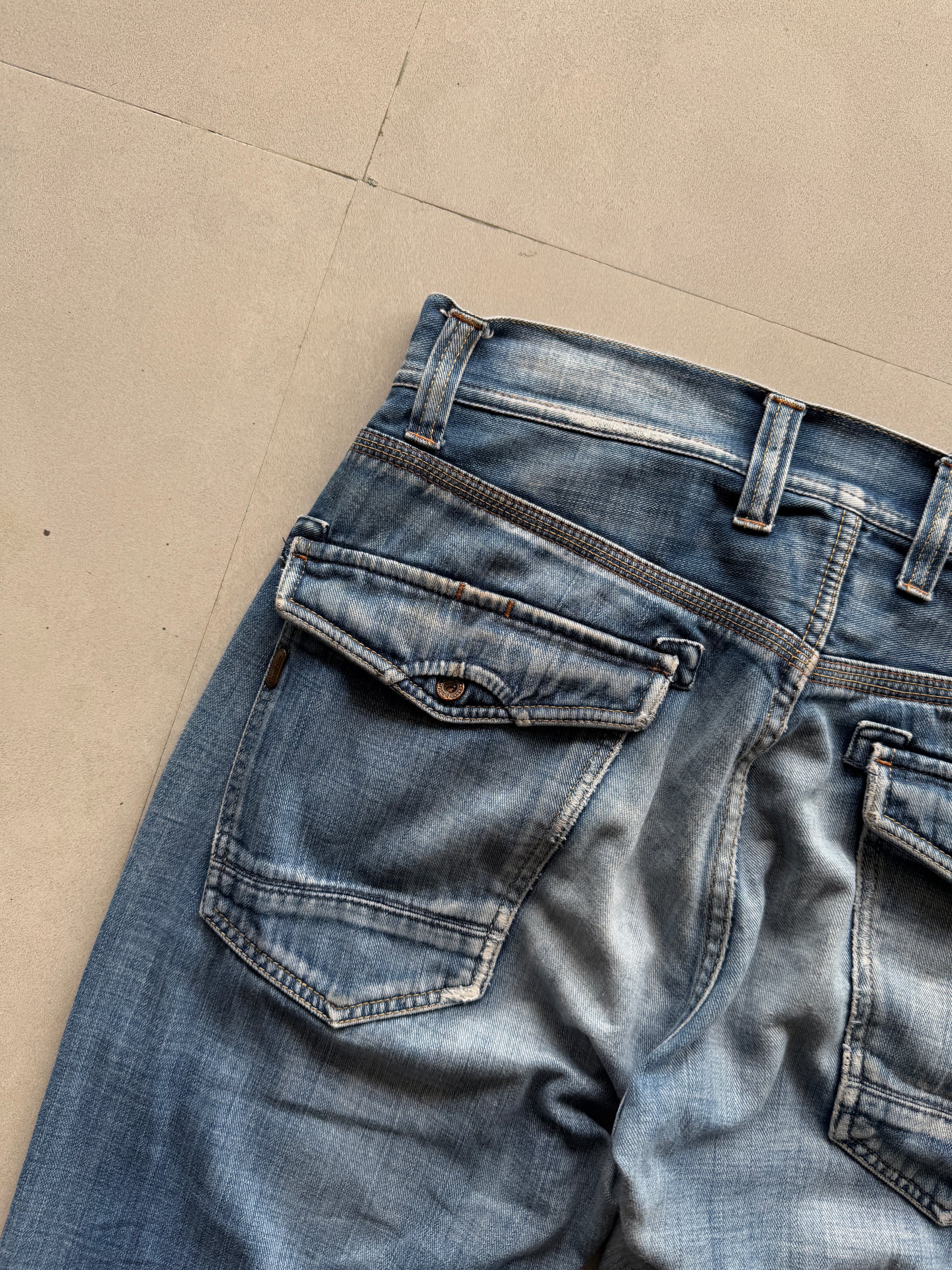 VINTAGE PEPE JEAN HEAVY DENIM - L