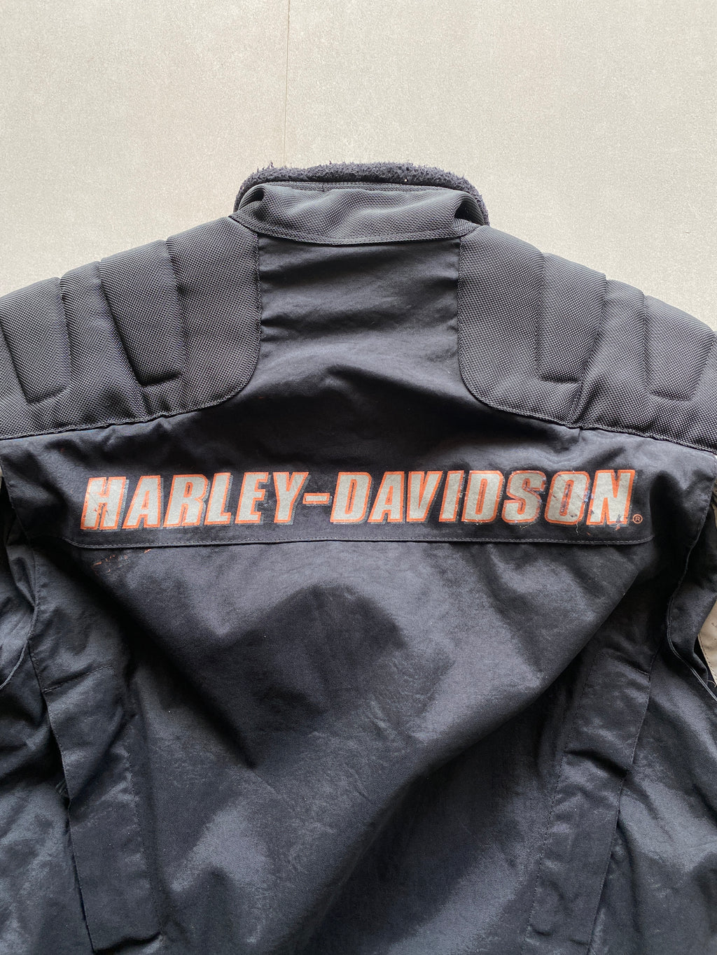 VINTAGE HARLEY DAVIDSON FXG MOTORCYCLE JACKET - XL