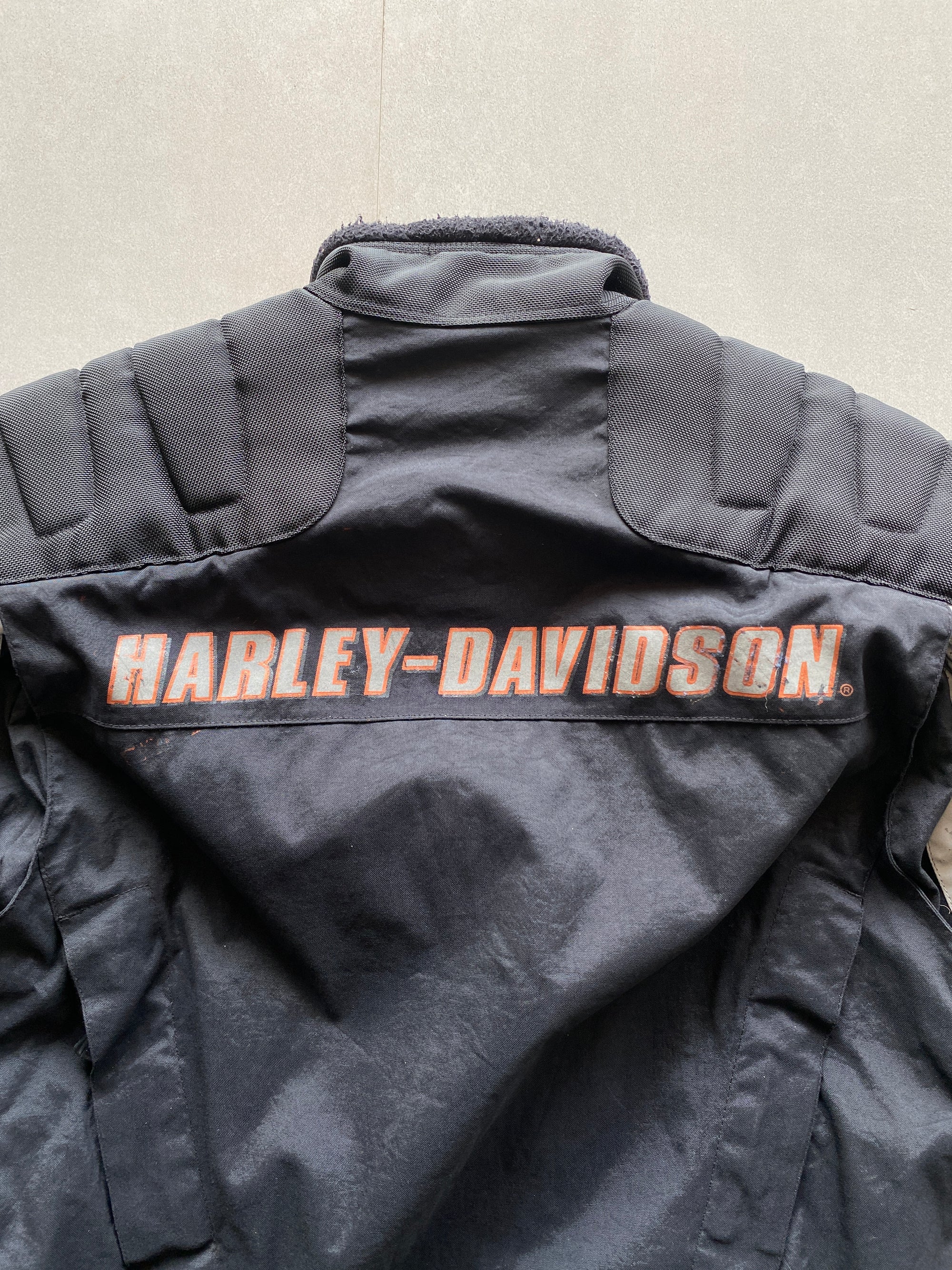 VINTAGE HARLEY DAVIDSON FXG MOTORCYCLE JACKET - XL