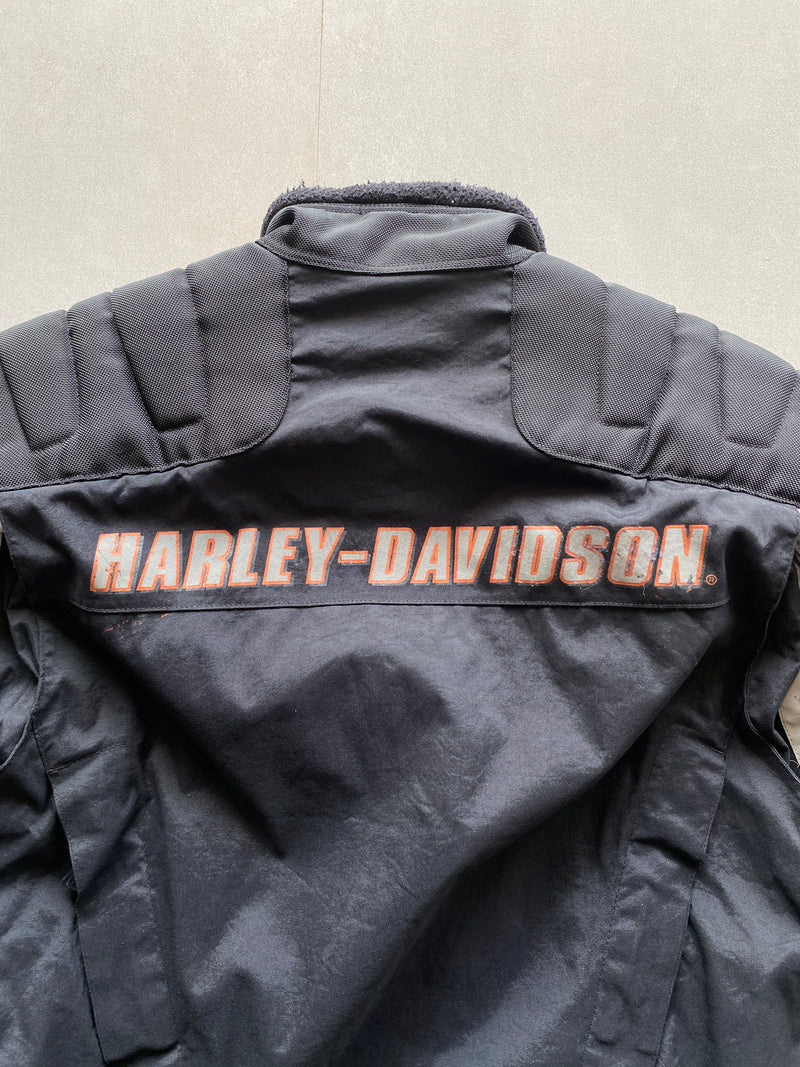 VINTAGE HARLEY DAVIDSON FXG MOTORCYCLE JACKET - XL