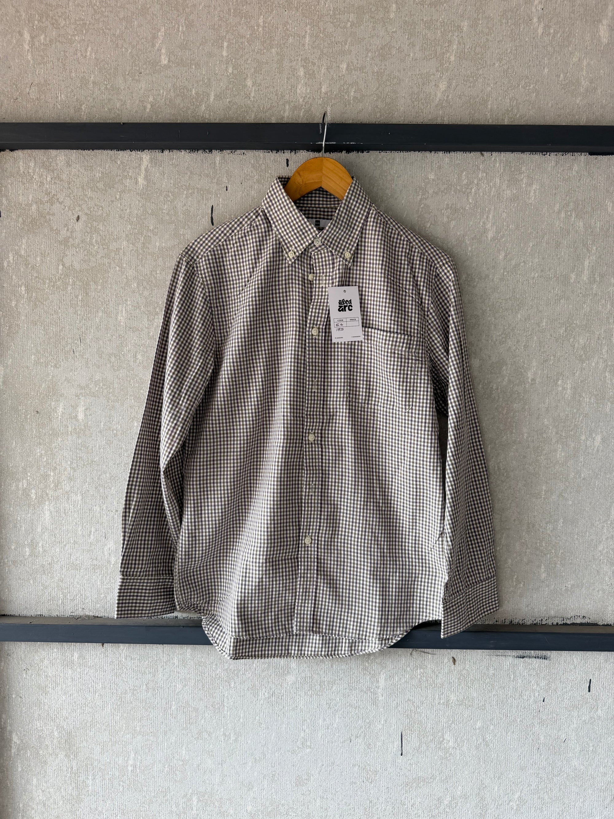 DIAZ CHECKERD SHIRT ST185 - M