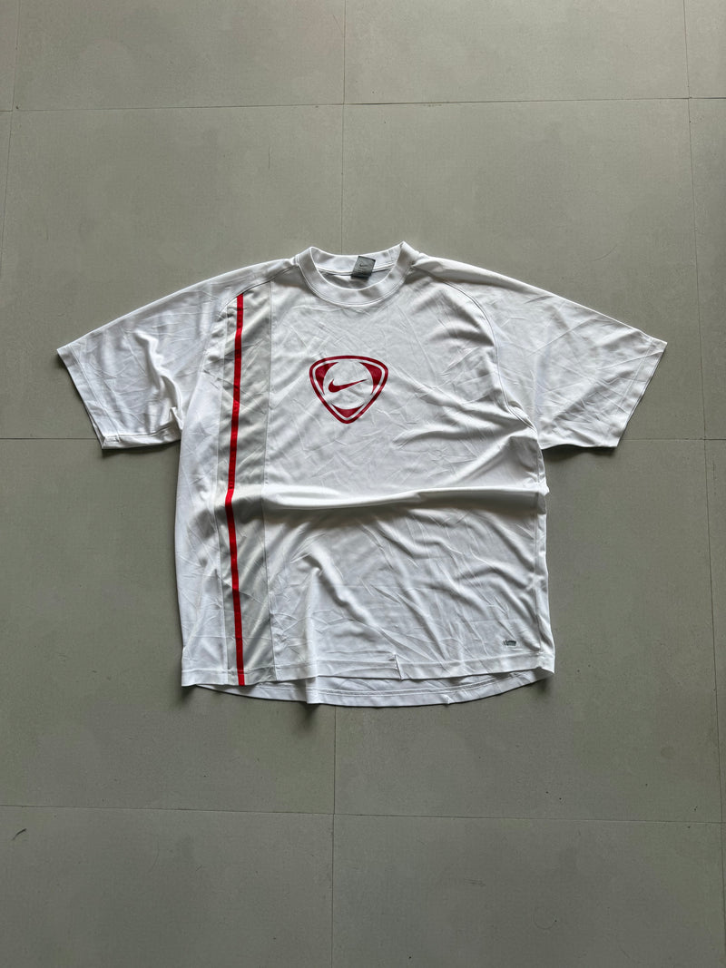 NIKE CENTRE SWOOSH DRI FIT TEE - XL