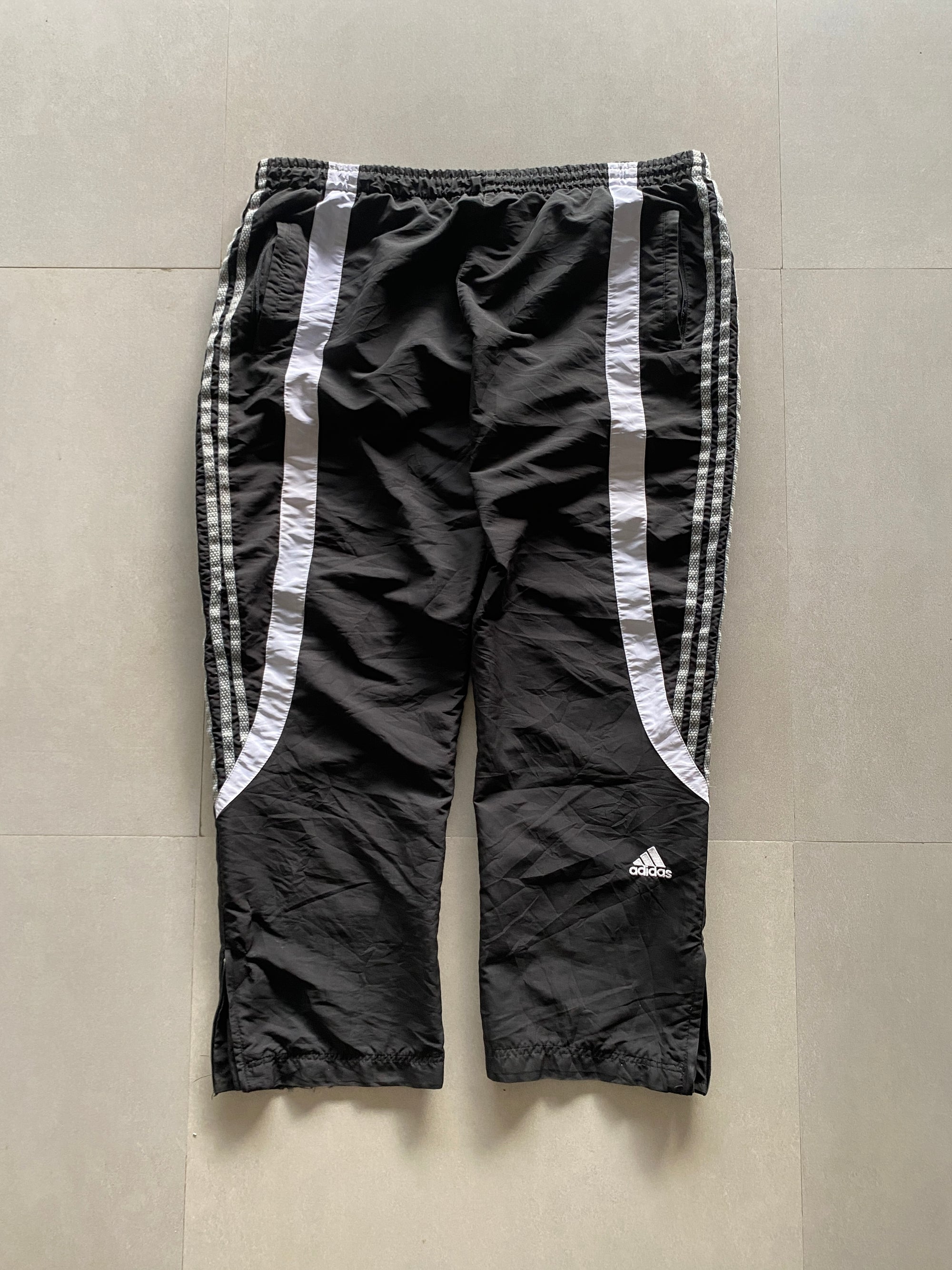 VINTAGE ADIDAS STRIPED TRACK PANT - XL