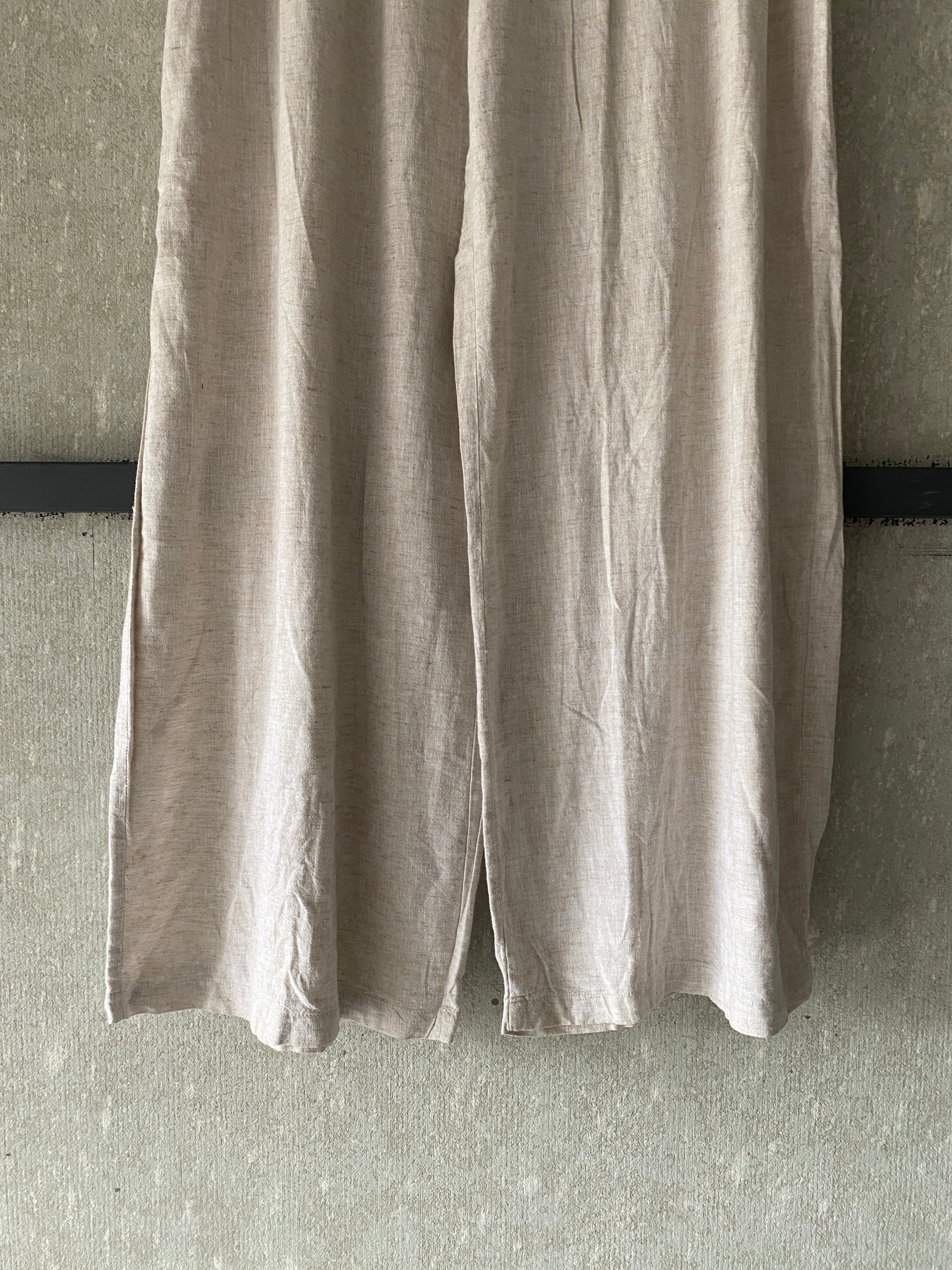 BAGGY LINEN PANT - S