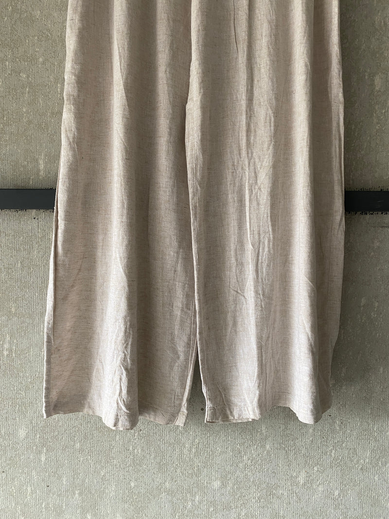 BAGGY LINEN PANT - S