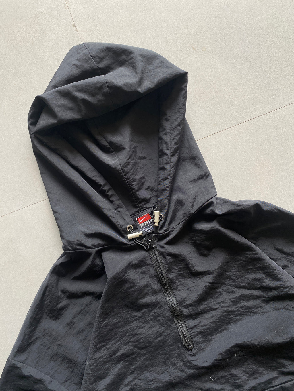 90s NIKE QUARTER ZIP JACKET - XL