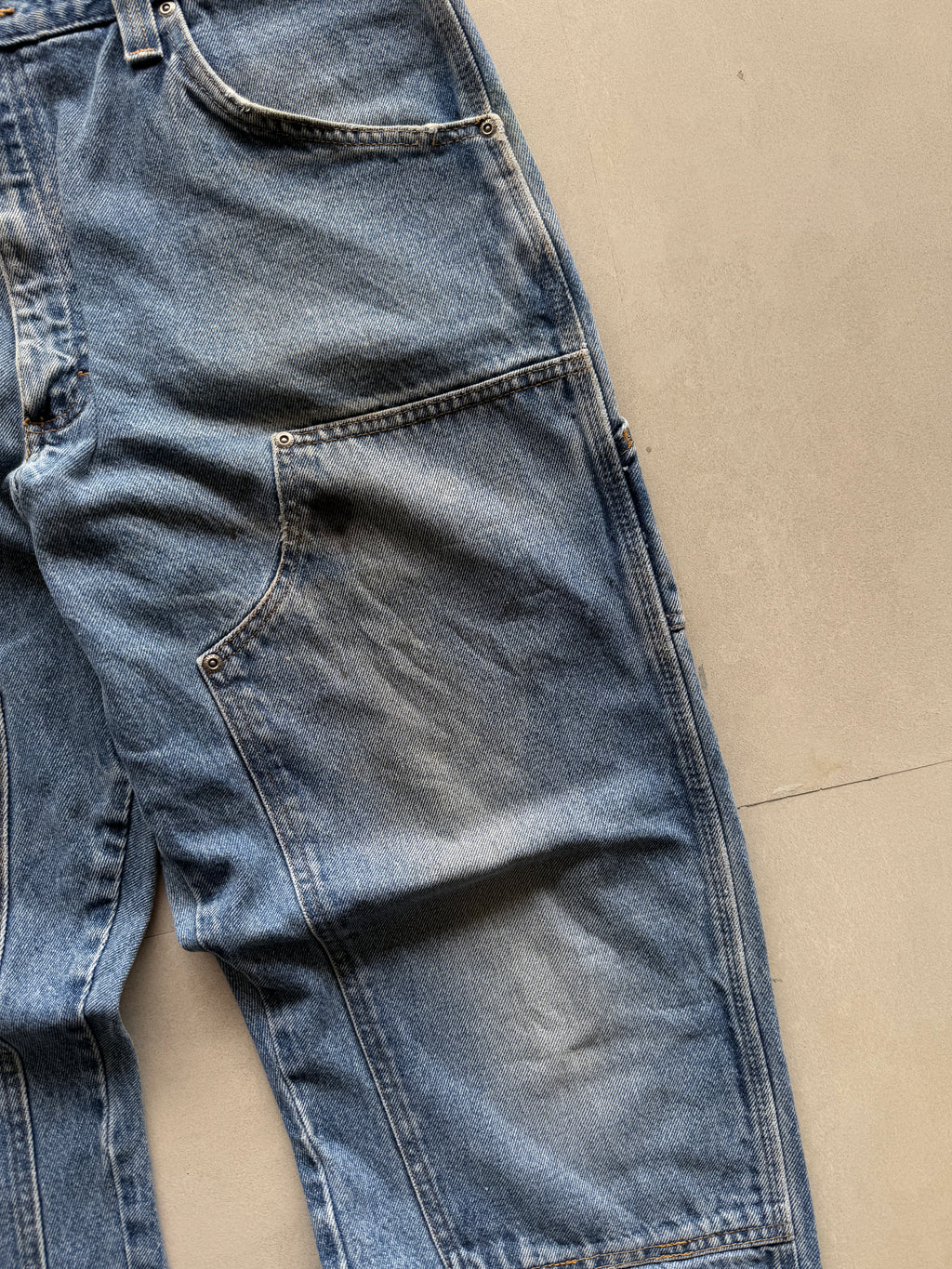 WRANGLER DOUBLE KNEE HEAVY  CARPENTER - L