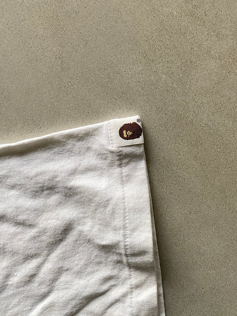 BAPE CAMO APE LOGO TEE - M