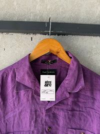 PAUL FREDRICK LINEN SHIRT SLN93 - XL