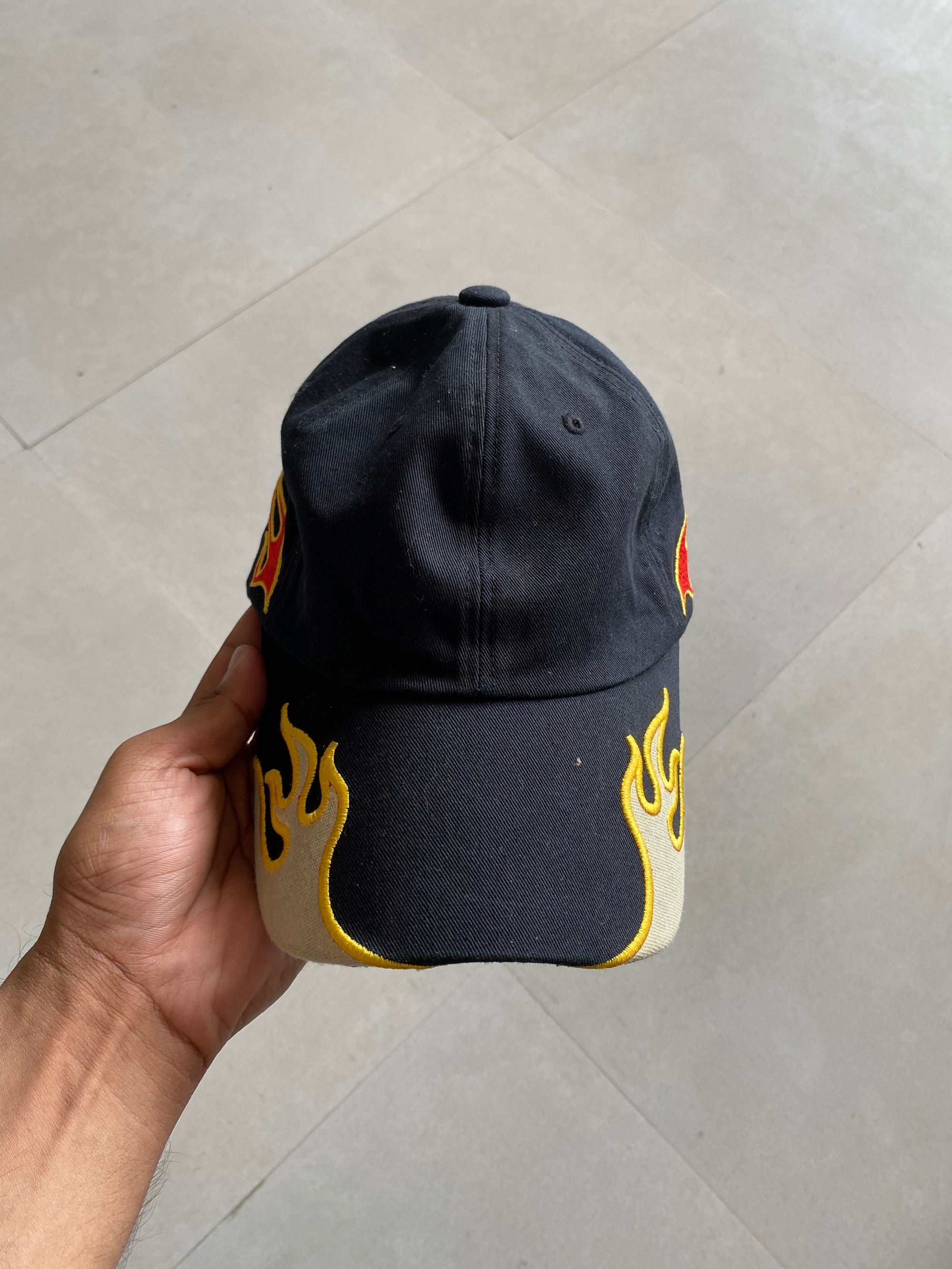 Y2K FLAME CAP