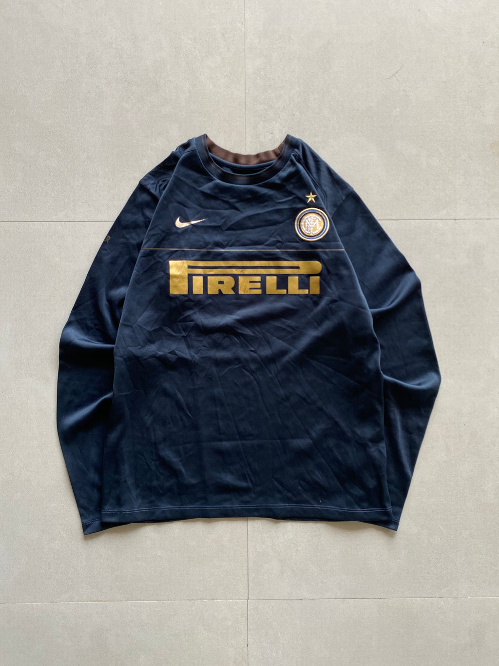 2008 NIKE INTER MILAN TRAINING JERSEY - XS
