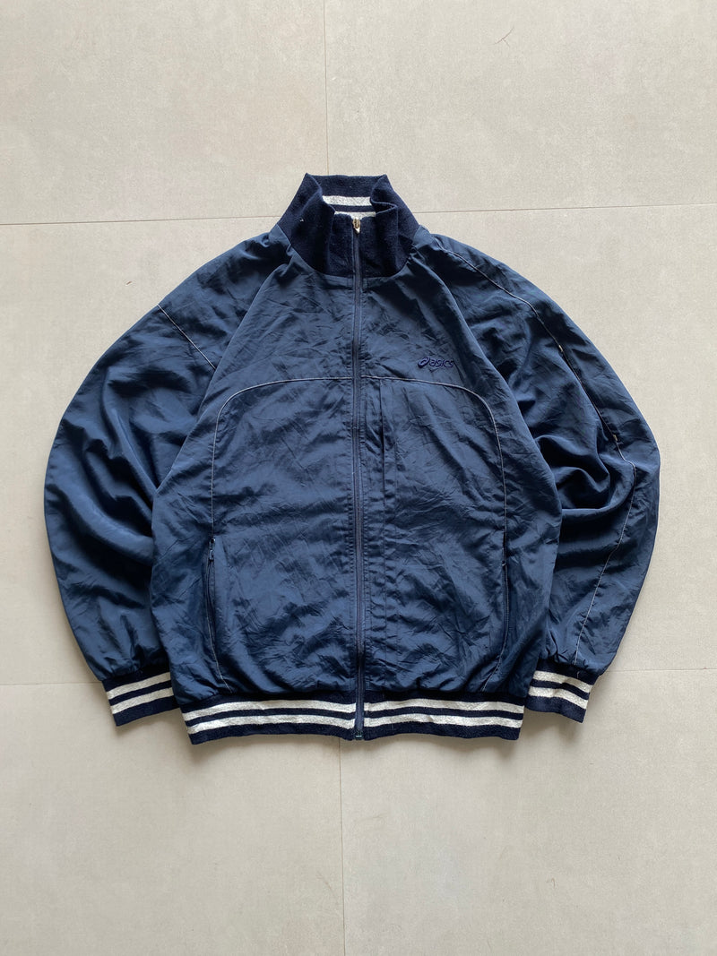 VINTAGE ASICS BOMBER JACKET - M