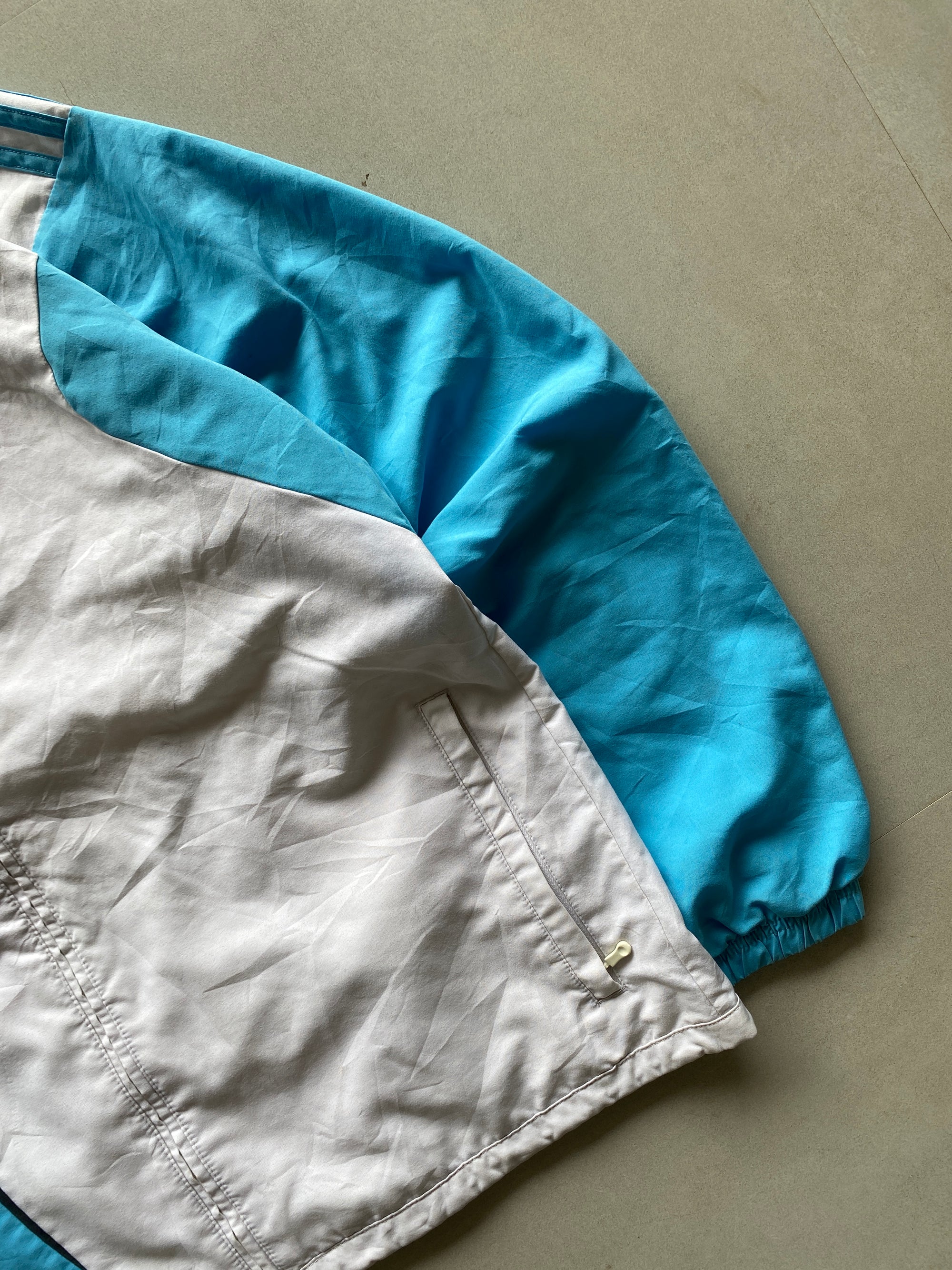 JVINTAGE ADIDAS OLIMPIQUE MARSEILLE JACKET - M