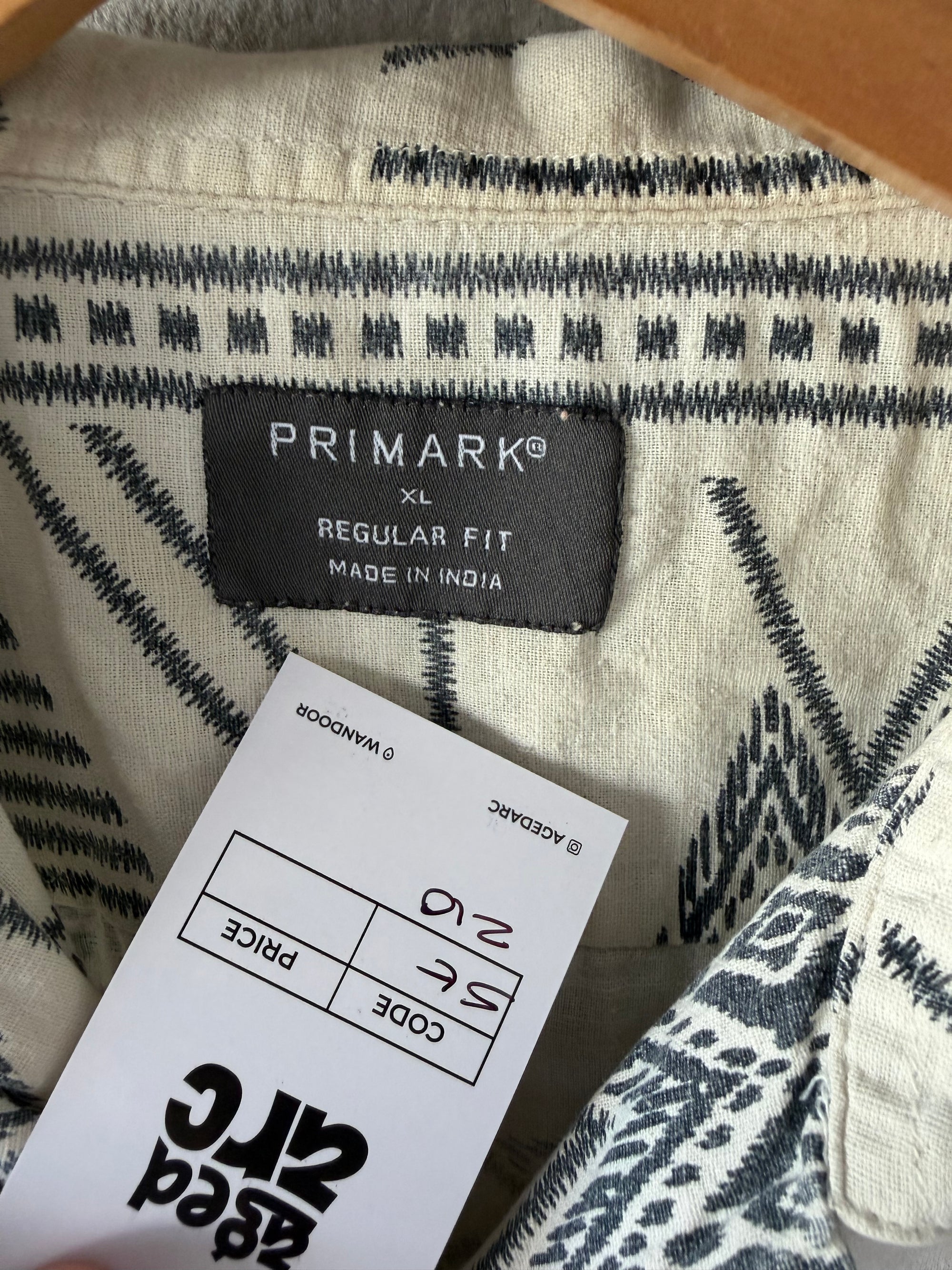 PRIMARK PRINTED SHIRT ST210 - XXL