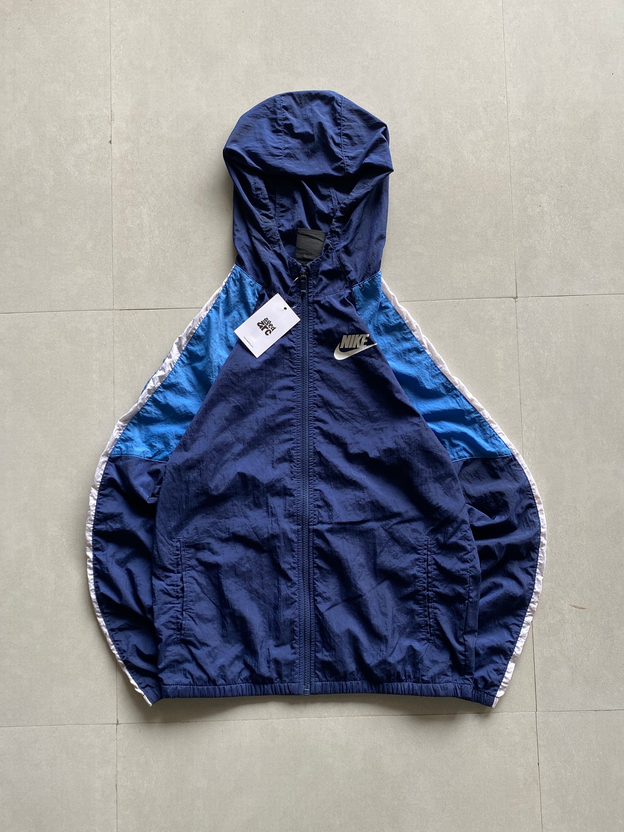 VINTAGE NIKE HOODED JACKET - S